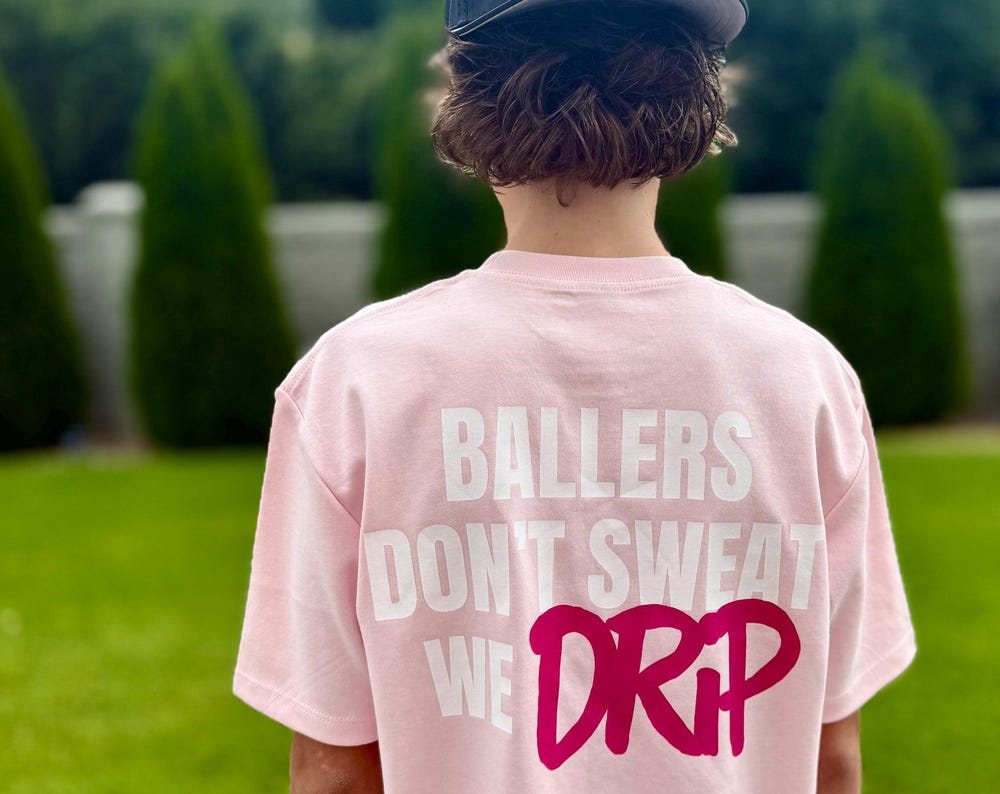 BALLERS DONT SWEAT Graphic Tee